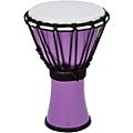 Toca Freestyle Colorsound Djembe Metallic Blue 7 in.Pastel Purple 7 in.