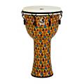 Toca Freestyle Djembe - Kente Cloth Mechanically Tuned 9 in.14 in.