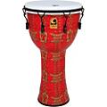 Toca Freestyle II Mechanically-Tuned Djembe 12 in. Red Mask10 in. Thinker