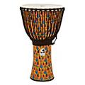 Toca Freestyle Kente Cloth Rope Tuned Djembe 10 in.14 in.