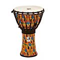 Toca Freestyle Kente Cloth Rope Tuned Djembe 14 in.9 in.