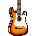Fender Fullerton Stratocaster Acoustic-Electric Ukulele Candy Apple RedSunburst