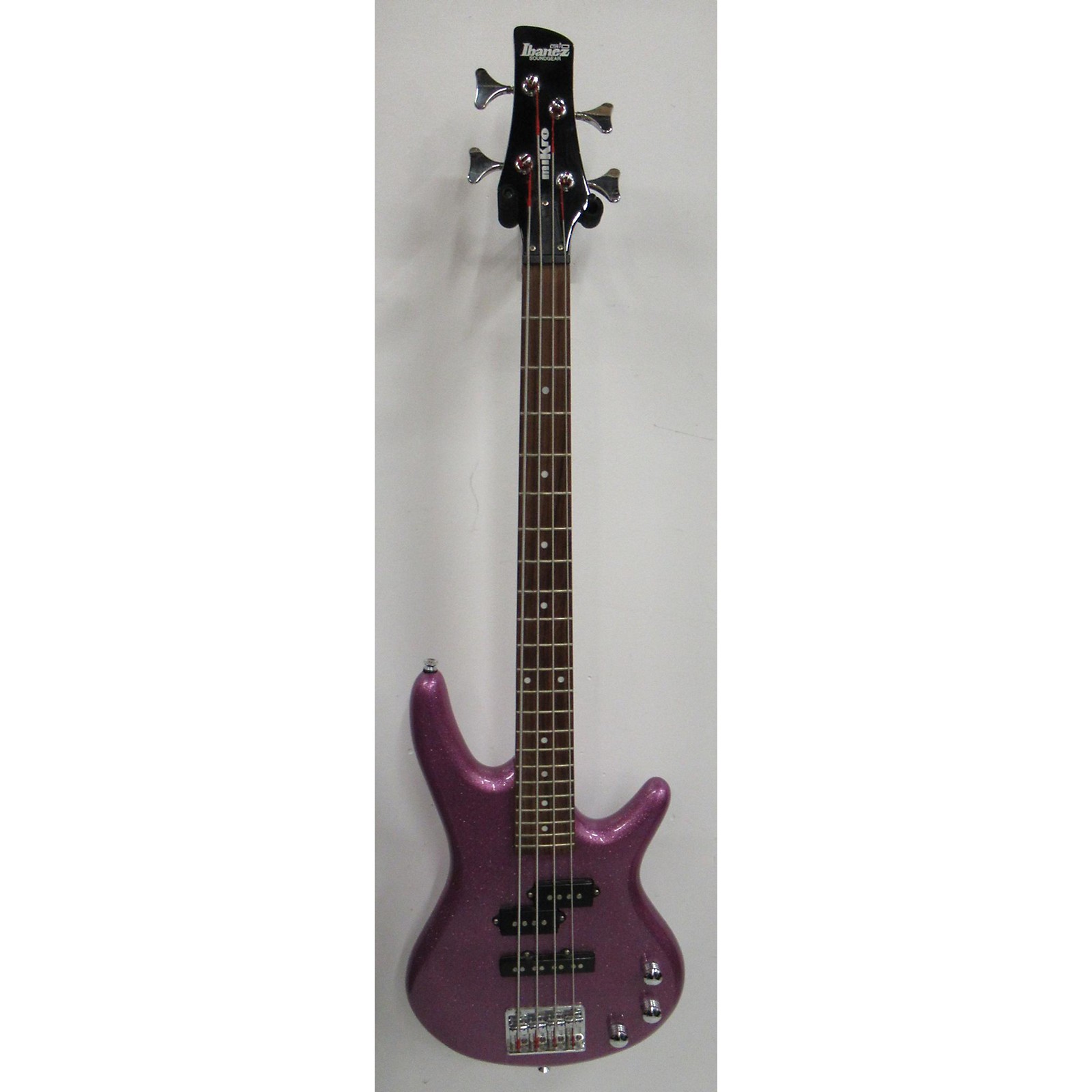 Used Ibanez GSRM20 Mikro Short Scale Electric Bass Guitar Purple