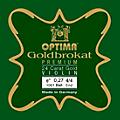 Optima Goldbrokat Premium 24K Gold Plated Steel Violin E String 4/4 Size, Medium Steel, 27 guage ball end4/4 Size, Medium Steel, 27 guage ball end