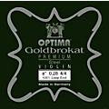 Optima Goldbrokat Premium Series Steel Violin E String 4/4 Size, Medium Steel, 27 guage ball end4/4 Size, Heavy Steel, 28 guage loop end