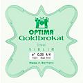 Optima Goldbrokat Series Steel Violin E String 4/4 Size, Medium Steel, 27 guage loop end4/4 Size, Light Steel, 26 guage ball end