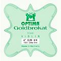 Optima Goldbrokat Series Steel Violin E String 4/4 Size, Medium Steel, 27 guage loop end4/4 Size, Light Steel, 26 guage loop end