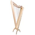 Rees Harps Grand Harpsicle Harp WhiteNatural Maple