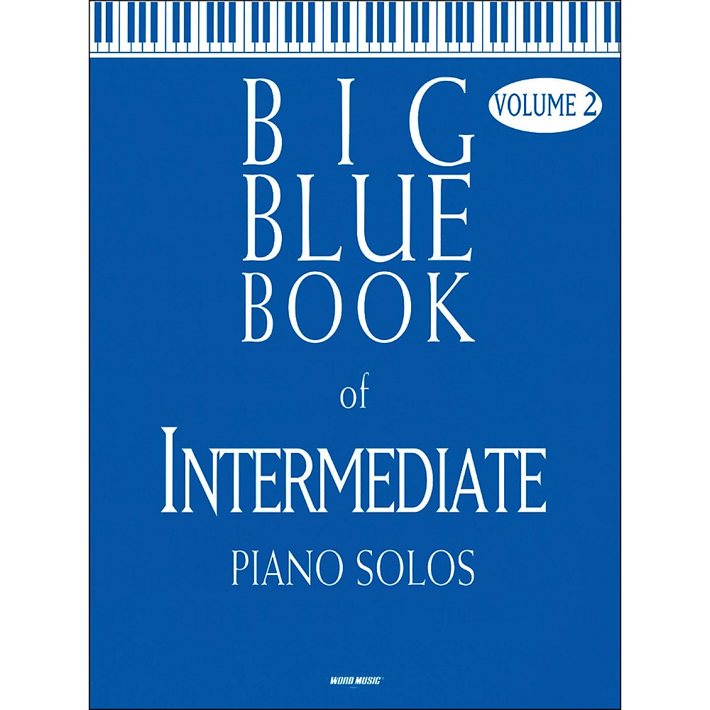 UPC 073999883954 product image for Word Music Big Blue Book Of Intermediate Piano Solos V2 | upcitemdb.com