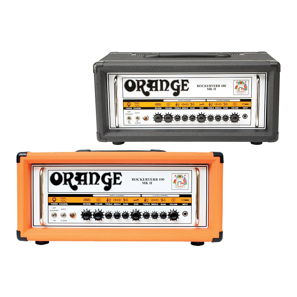 UPC 889406651319 product image for Orange Amplifiers Rockerverb 100 MK II 100W Tube Guitar Amp Head Orange | upcitemdb.com
