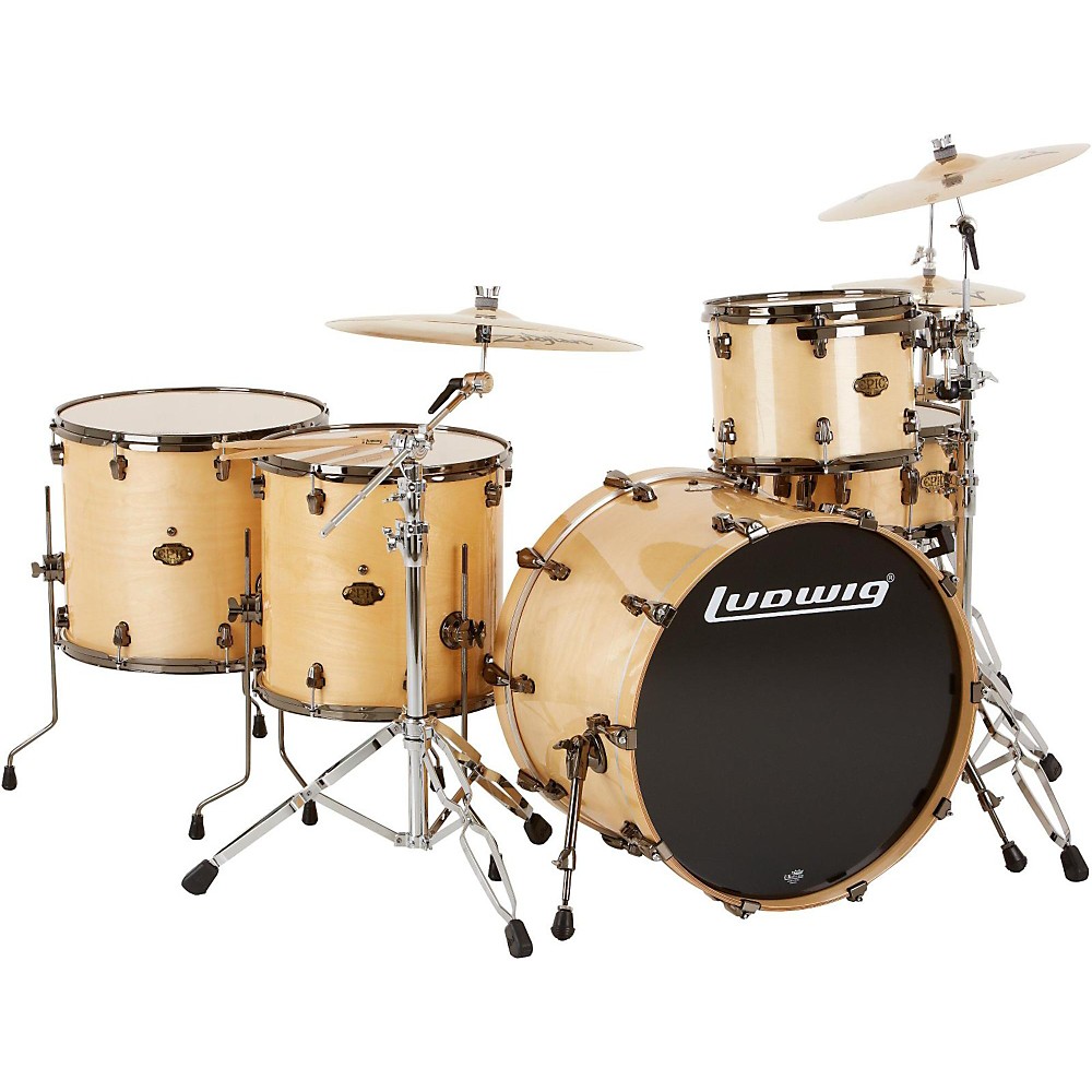 UPC 886830528965 product image for Ludwig Epic Pro Beat 5-Piece Shell Pack Natural Birch | upcitemdb.com