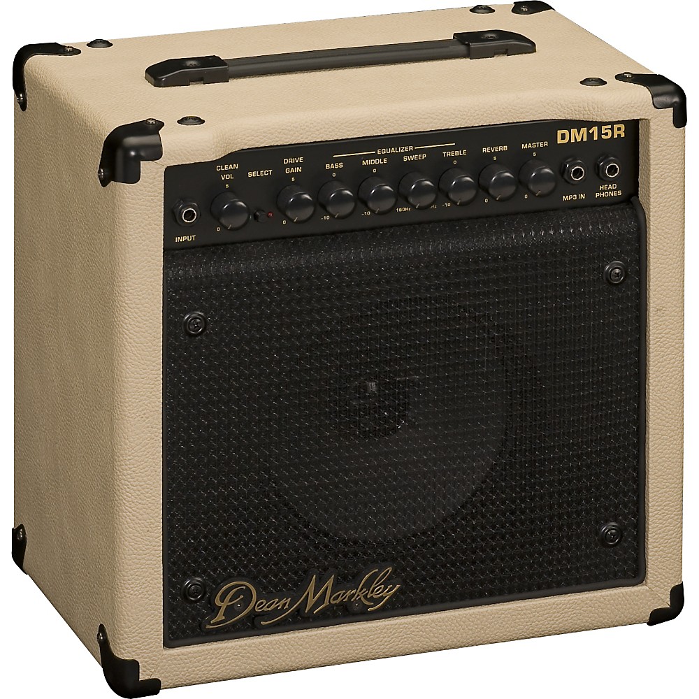 UPC 813371001527 product image for Dean Markley DM15R 15W Guitar Combo Amp | upcitemdb.com
