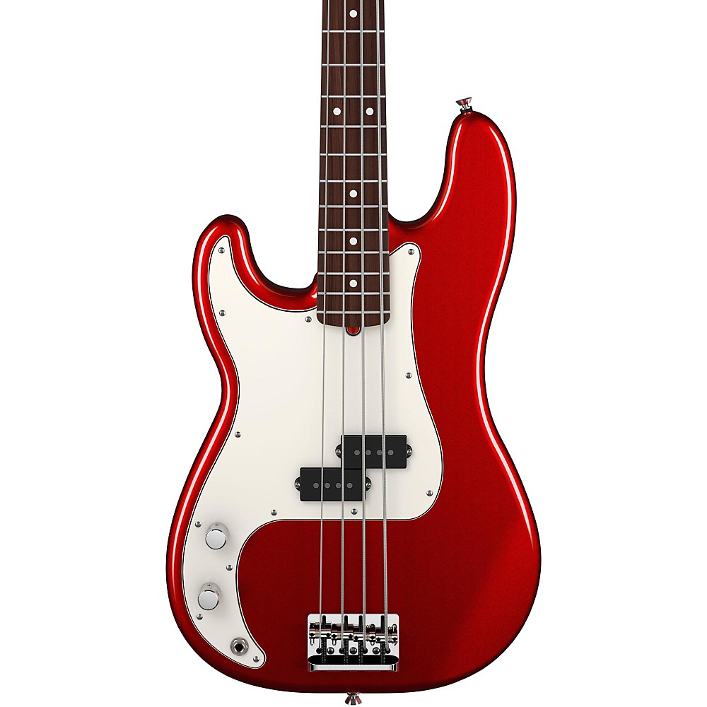 Fender American Standard Precision Bass LeftHanded Mystic Red Rosewood