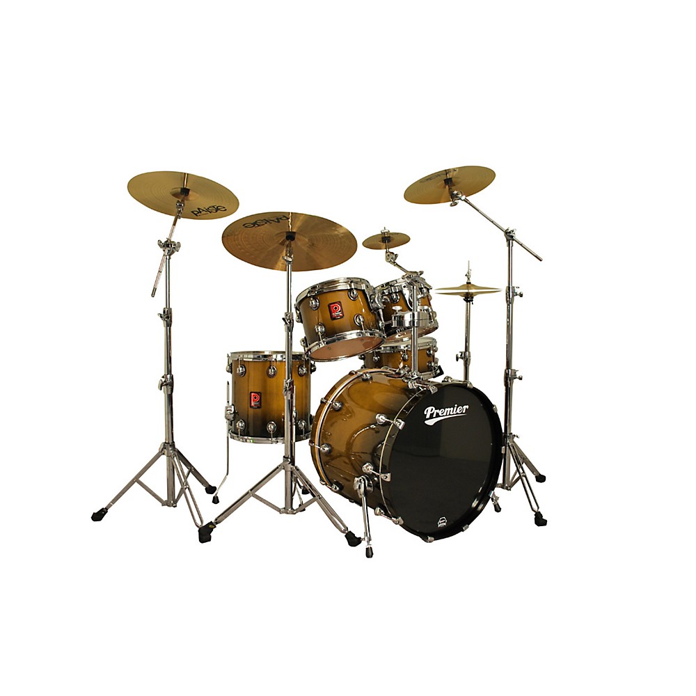 UPC 701963028376 product image for Premier Genista Maple Stage 22 5-Piece Shell Pack Dark Walnut Fade Lacquer | upcitemdb.com