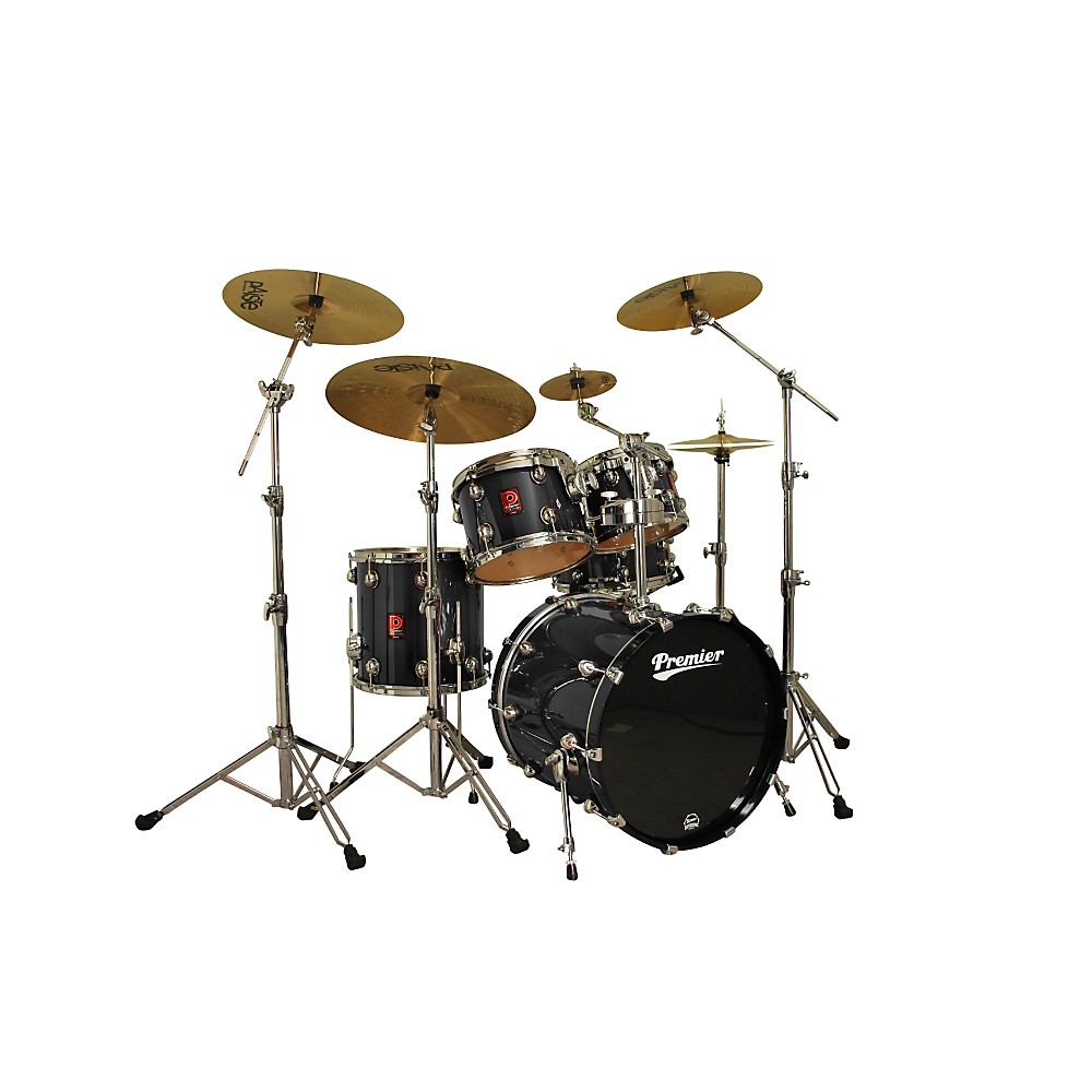 UPC 701963028338 product image for Premier Genista Maple Stage 20 5-Piece Shell Pack Solid Black Lacquer | upcitemdb.com