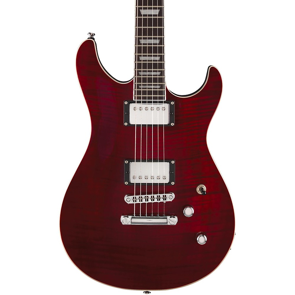 UPC 791018363323 product image for G&L Tribute ASCARI GTS Electric Guitar Transparent Red Rosewood Fretboard | upcitemdb.com