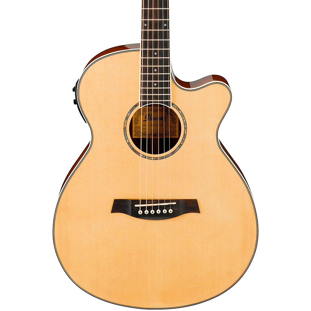 UPC 606559873586 product image for Ibanez AEG10II Cutaway Acoustic-Electric Guitar Natural Gloss | upcitemdb.com