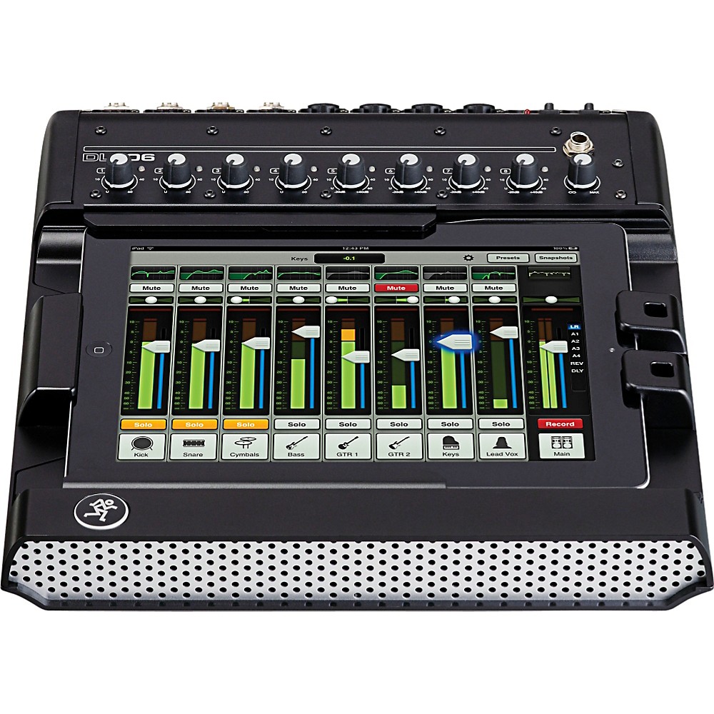 Mackie Dl806 8-Channel Digital Live Sound Mixer With Ipad Control