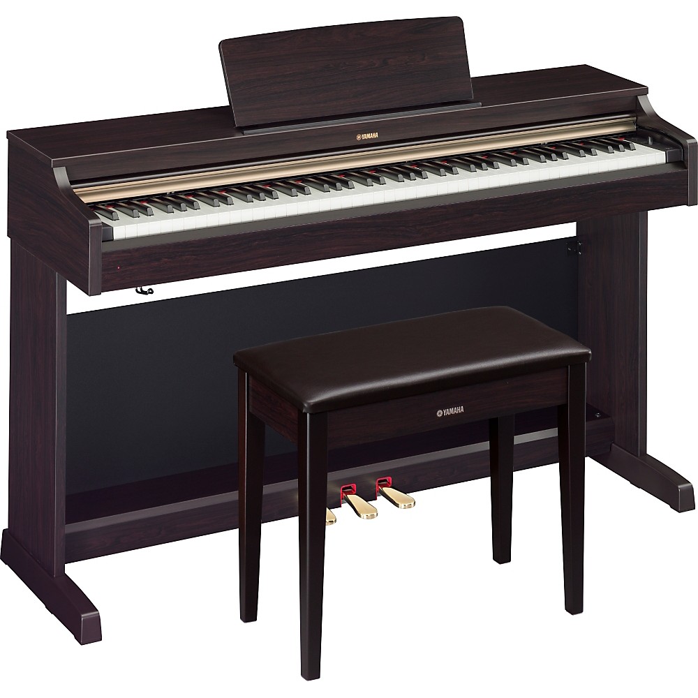 UPC 086792330488 product image for Yamaha YDP-162 88-Key Arius Digital Piano with Bench Dark Rosewood | upcitemdb.com