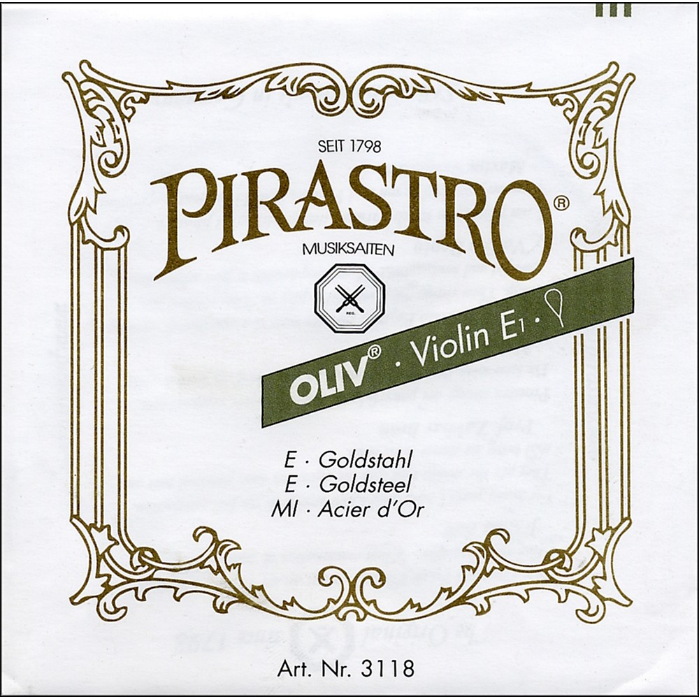 EAN 4016710100196 product image for Pirastro Oliv Series Violin E String 4/4 Weich Loop End | upcitemdb.com