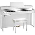 Roland HP702 Digital Upright Piano With Bench Dark RosewoodWhite