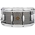 Gretsch Drums Hammered Black Steel Snare 14 x 5 in.14 x 6.5 in.
