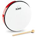Nino Hand Drum with Beater Yellow 10 in.Red 10 in.