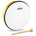 Nino Hand Drum with Beater Yellow 10 in.Yellow 10 in.