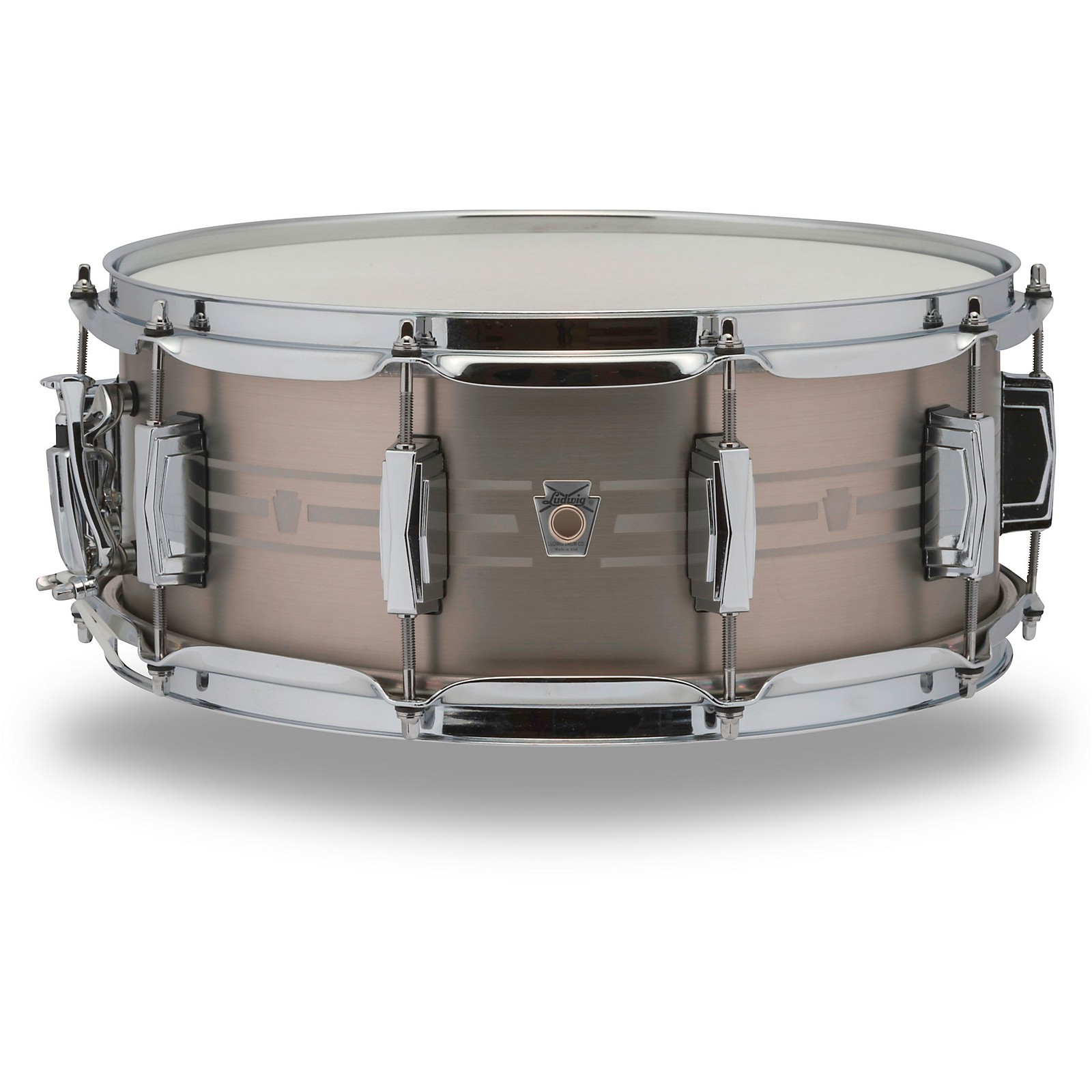 Ludwig Heirloom Stainless Steel Snare Drum X In Musician S Friend