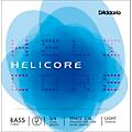 D'Addario Helicore Hybrid Series Double Bass D String 1/2 Size3/4 Size Light