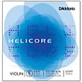 D'Addario Helicore Series Violin E String 1/8 Size4/4 Size Light Wound E