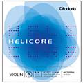 D'Addario Helicore Violin  Single A String 1/16 Size4/4 Size Medium Titanium