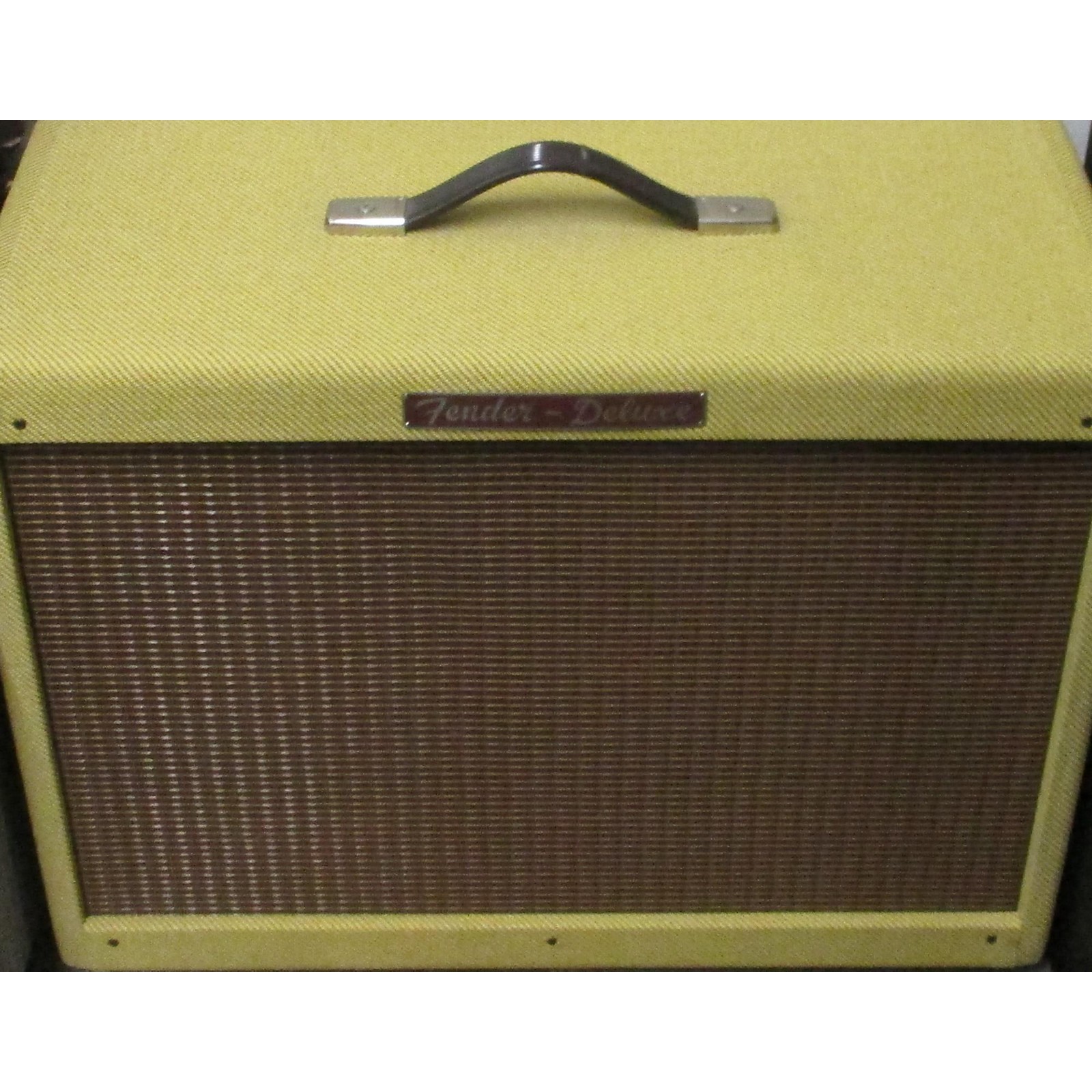 Used Fender Hot Rod Deluxe 1x12 Tweed Guitar Cabinet Musician S Friend