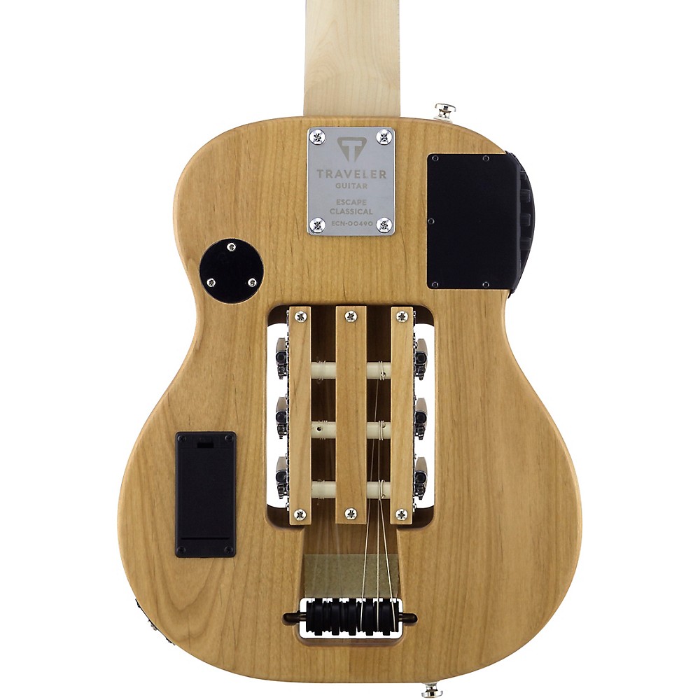 Traveler Guitar Escape Classical NylonString AcousticElectric Guitar Natural eBay