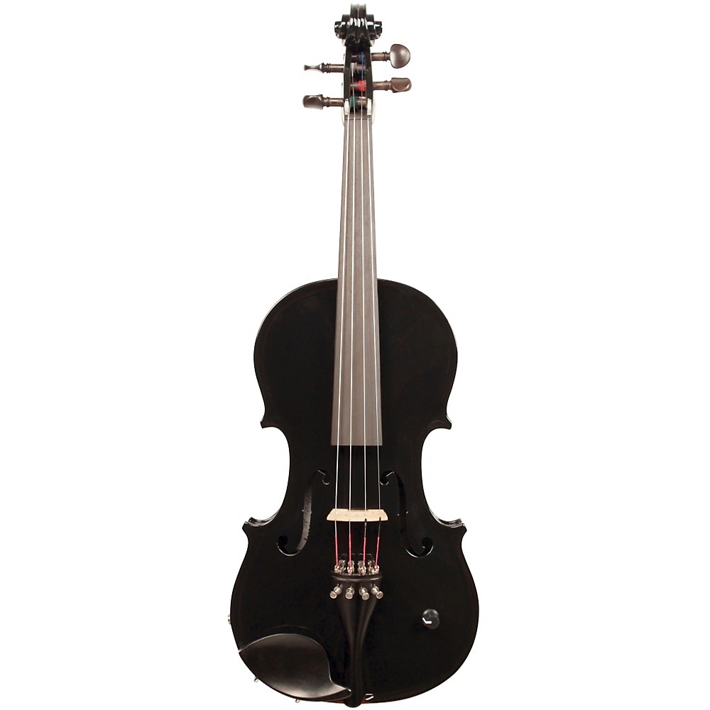 Barcus Berry Vibrato-AE Series Acoustic-Electric Violin Piano Black