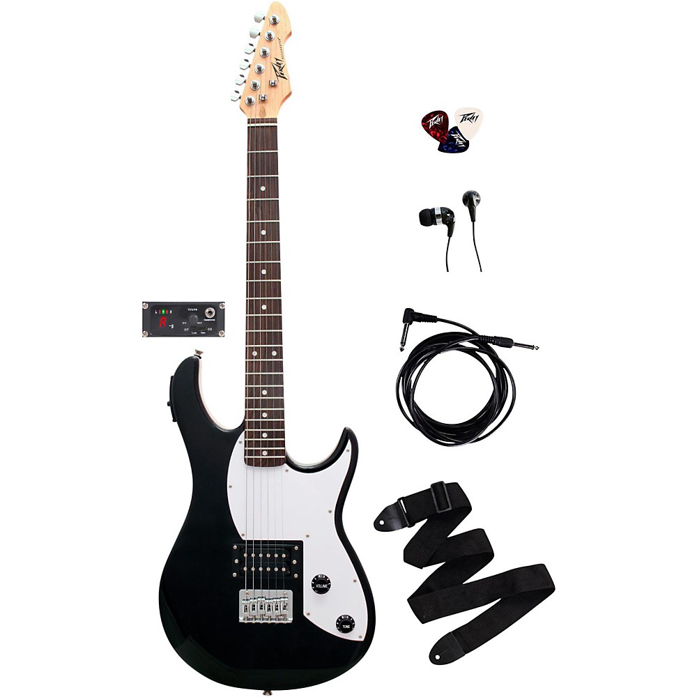 UPC 014367604108 product image for Peavey Electric Guitar Pack Rockmaster 5 in 1 Black | upcitemdb.com