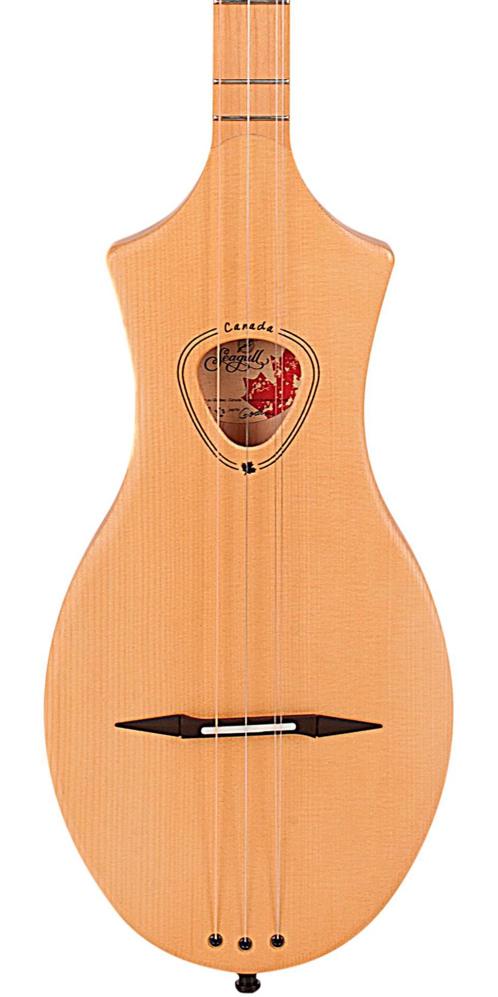 Seagull Merlin Spruce SG Dulcimer Guitar Natural