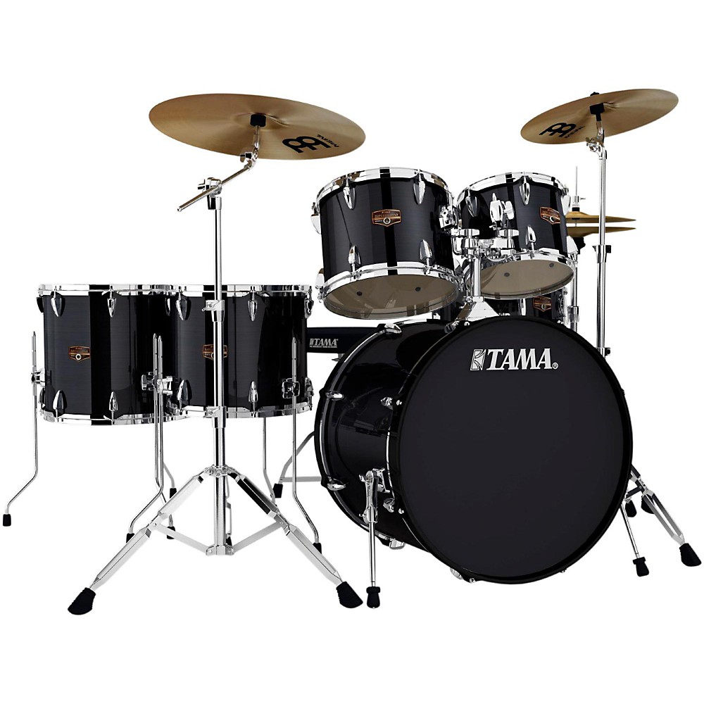 UPC 887802020364 product image for Tama Imperialstar 6-Piece Drum Kit with Cymbals Hairline Black | upcitemdb.com