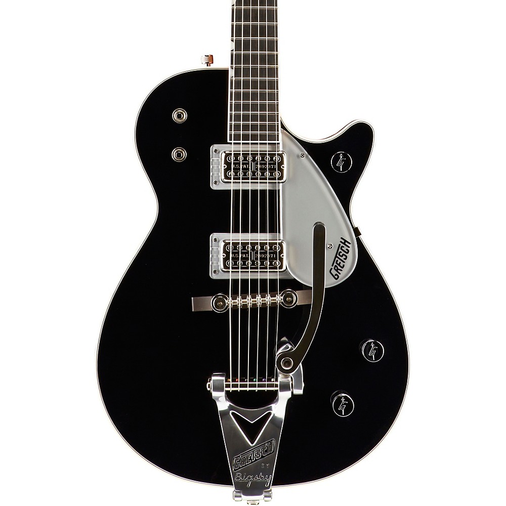 UPC 717669174927 product image for Gretsch Guitars G6128t Duo Jet With Bigsby Electric Guitar Black | upcitemdb.com