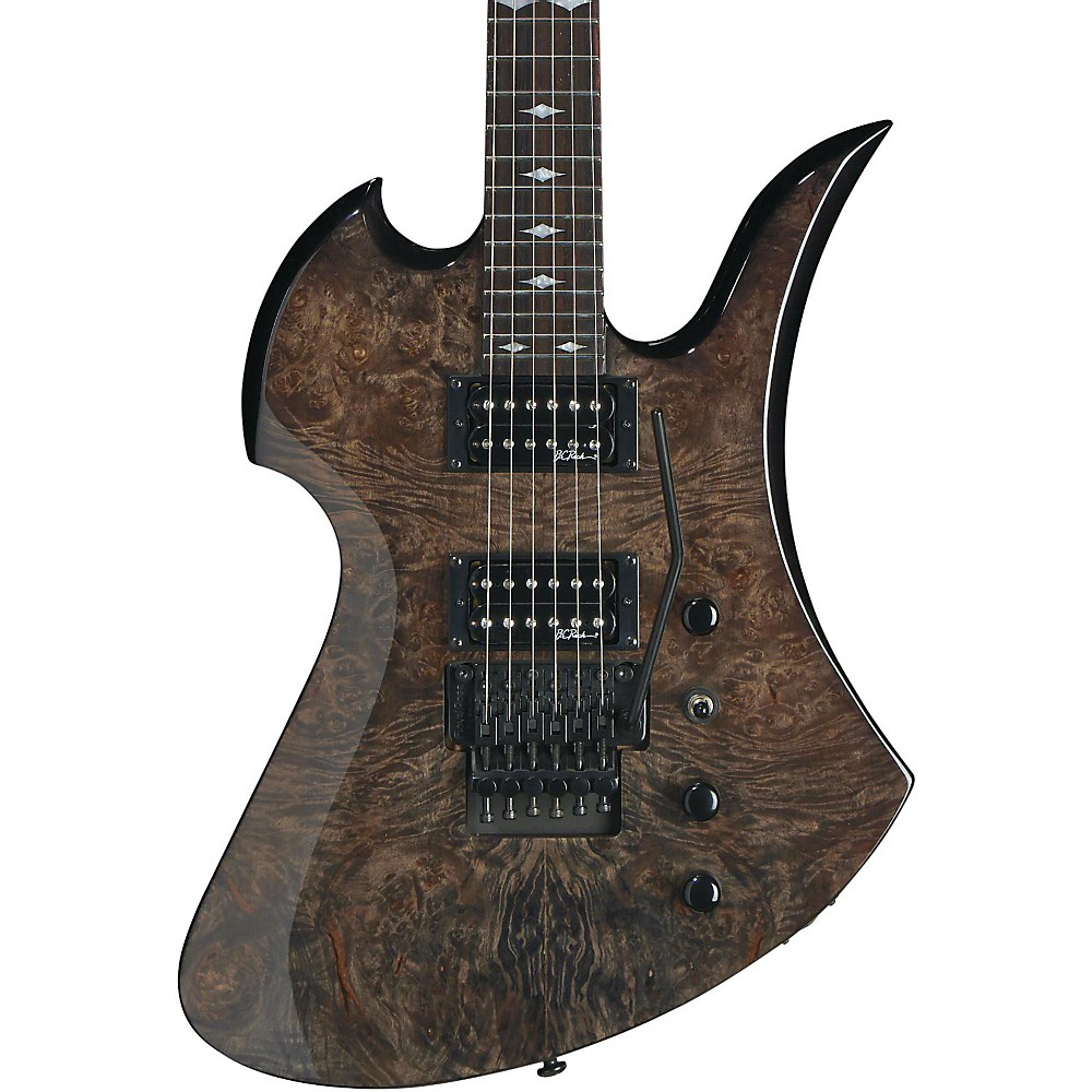 UPC 701963028604 product image for B.C. Rich Mockingbird Plus Electric Guitar with Floyd Rose Black Vapor | upcitemdb.com