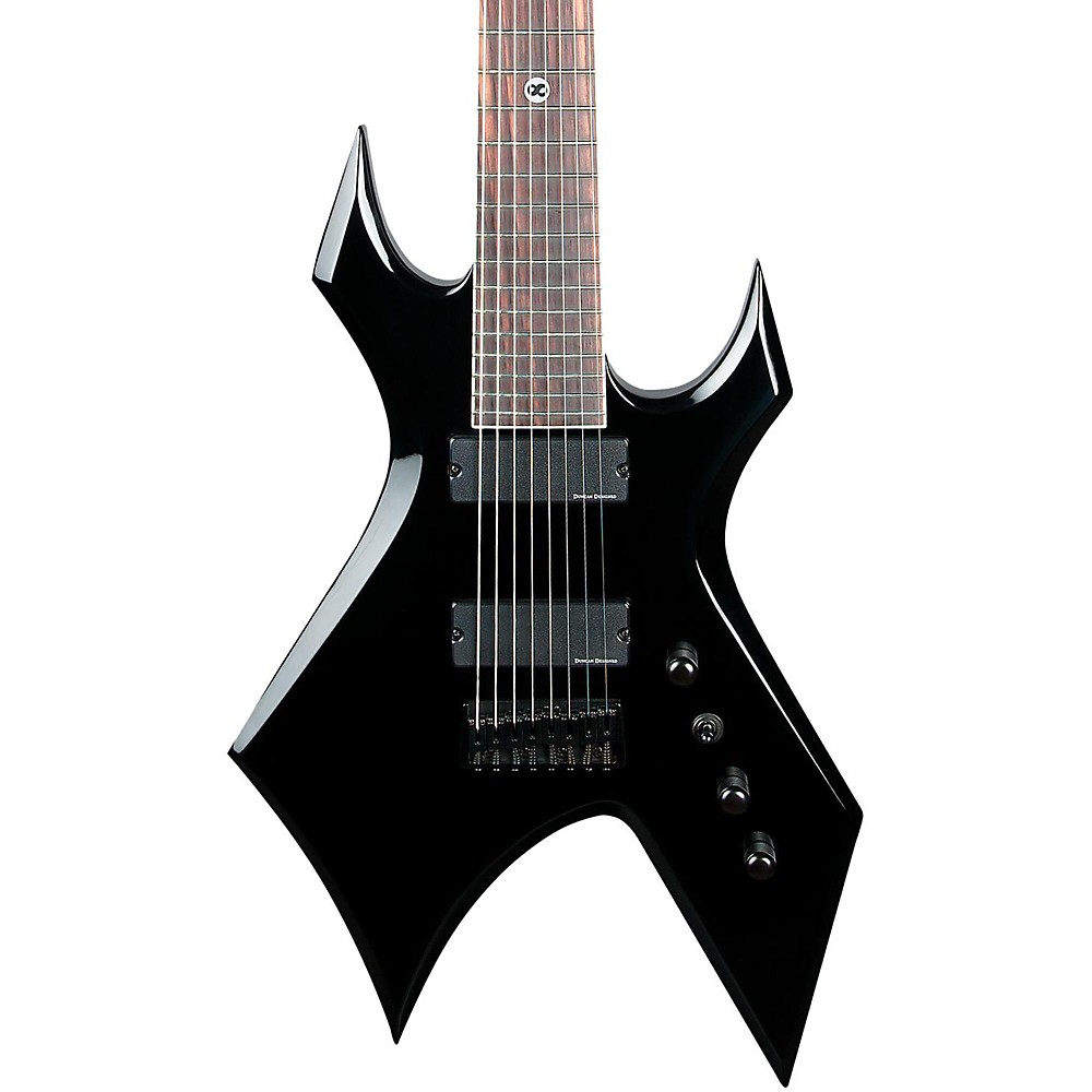 UPC 701963028543 product image for B.C. Rich Warlock Lucky 8 8-String Electric Guitar Black | upcitemdb.com