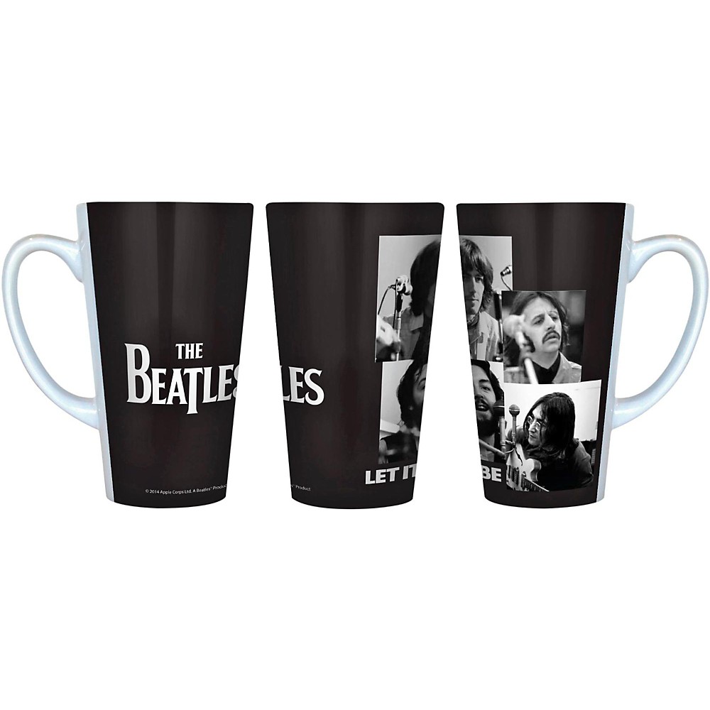 UPC 846757356270 product image for Boelter Brands Beatles Let It Be - Black and White Latte Mug 16 oz. | upcitemdb.com