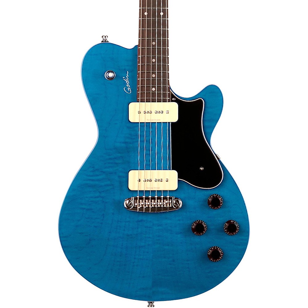 UPC 623501035595 product image for Godin Core P90 GT Electric Guitar Denim Flame | upcitemdb.com