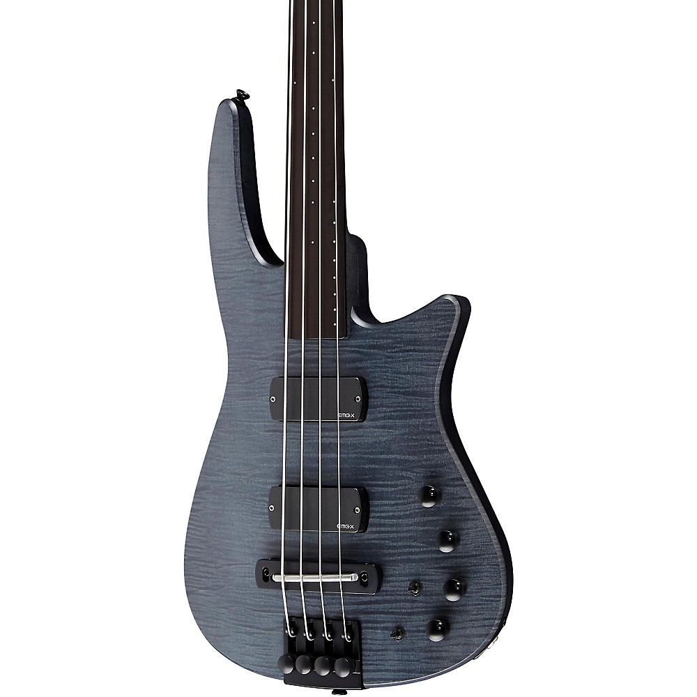 Ns Design Cr4 Fretless Electric Bass Guitar Charcoal Stain Kaydel