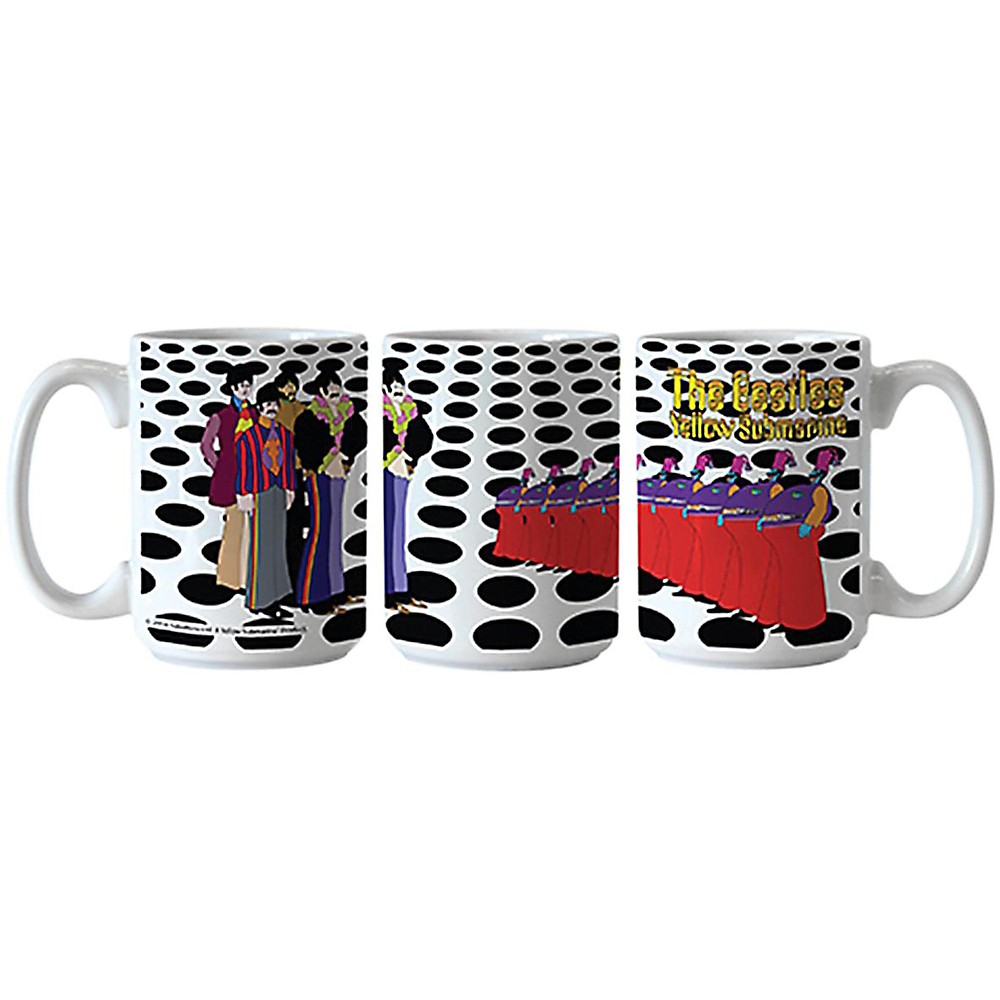 UPC 846757391370 product image for Boelter Brands Beatles Yellow Submarine Holes Scuplted Mug 15 Ounce | upcitemdb.com