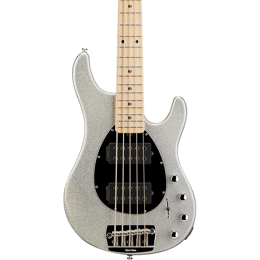 UPC 888365088976 product image for Music Man Sterling 5 Hh 5-String Electric Bass Guitar Silver Sparkle | upcitemdb.com