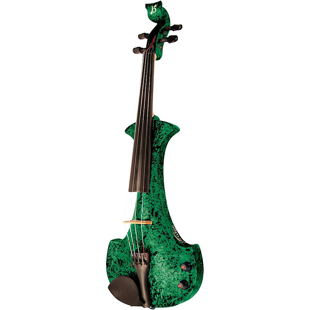 Bridge Aquila Series 4string Electric Violin Green Marble Rifflounge