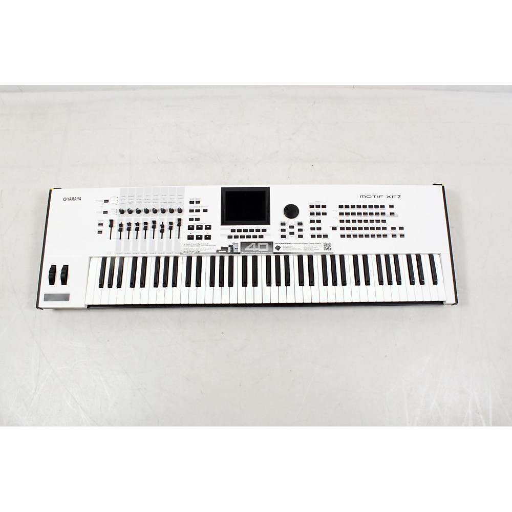 UPC 888365521053 product image for Yamaha Motif XF7 White 76-Key Workstation Regular 888365521053 | upcitemdb.com