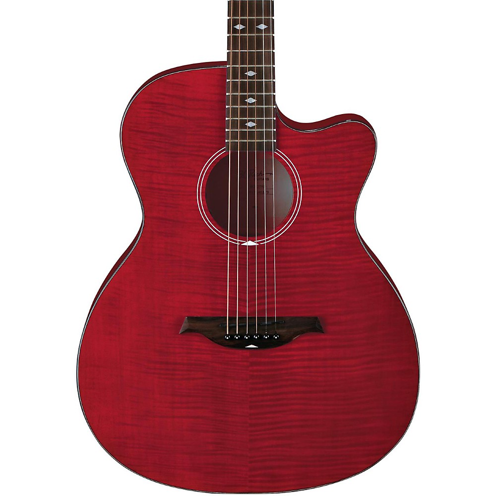 UPC 701963031901 product image for B.C. Rich Series 3 Acoustic-Electric Cutaway Guitar Transparent Red | upcitemdb.com