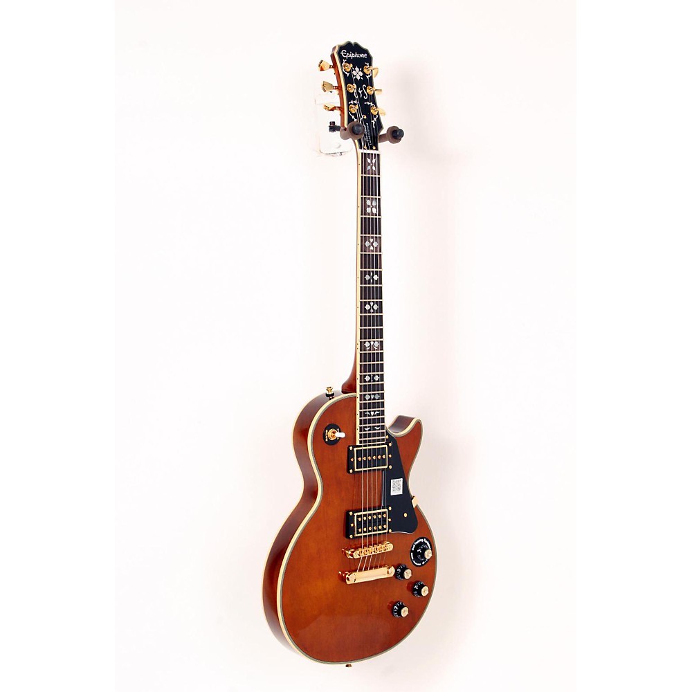 UPC 888365465555 product image for Epiphone Lee Malia Signature Les Paul Custom Artisan Electric Guitar Walnut 8883 | upcitemdb.com